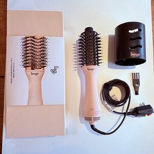 NWT L’ange Titanium 2-in-1 Hair Styling Blow Dryer Brush 60mm Le Volume - Blush